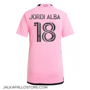 Inter Miami Jordi Alba #18 Kotipaita Naisten 2024-25 Lyhythihainen